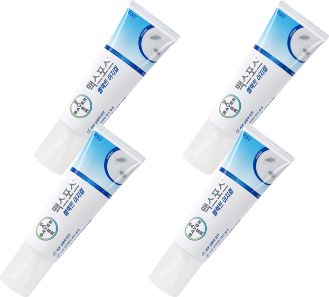 맥스포스 쎌렉트 이지겔 바퀴벌레 살충제, 230g, 4개