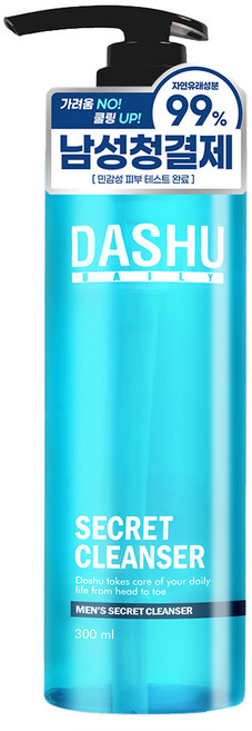 다슈 데일리 비타플렉스 남성청결제, 300ml, 1개