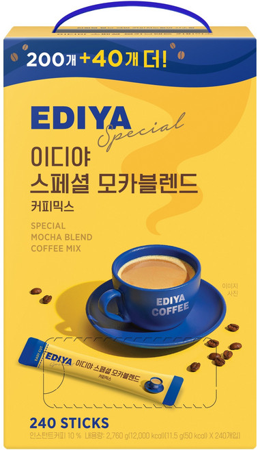 이디야 스페셜 모카블렌드 커피믹스, 11.5g, 240개입, 1개