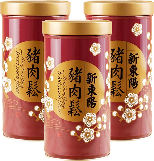 新東陽 豬肉鬆, 255g, 3罐
