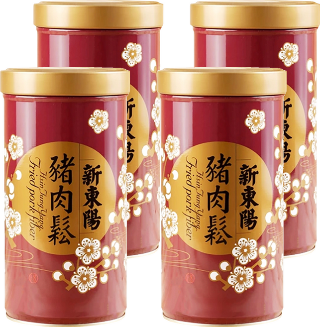 新東陽 豬肉鬆, 255g, 4罐