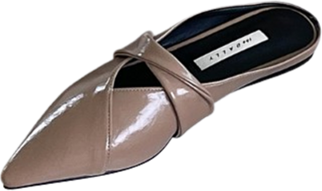 여성용 메리지 스틸레토 뮬 블로퍼 C133_8183