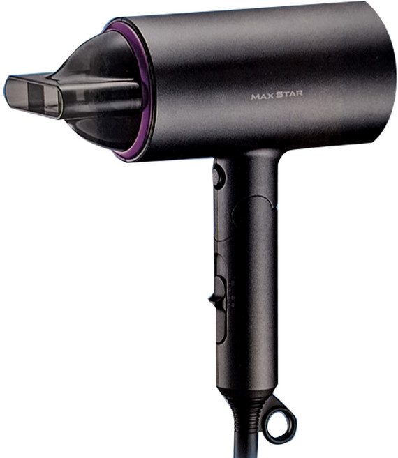 MAX STAR 太星電工 負離子時尚吹風機 1200W, RCY-7004A, 黑色