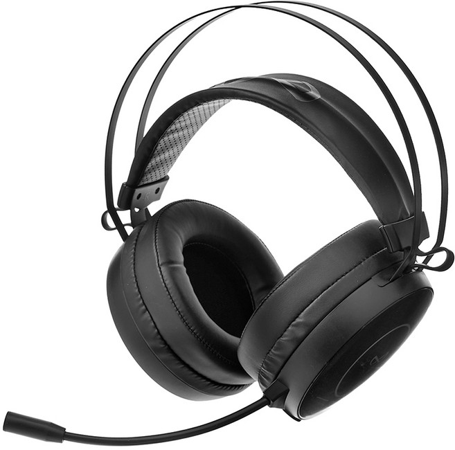 녹스 게이밍 헤드셋 USB 게임용 마이크 7.1채널, NX-501, 블랙