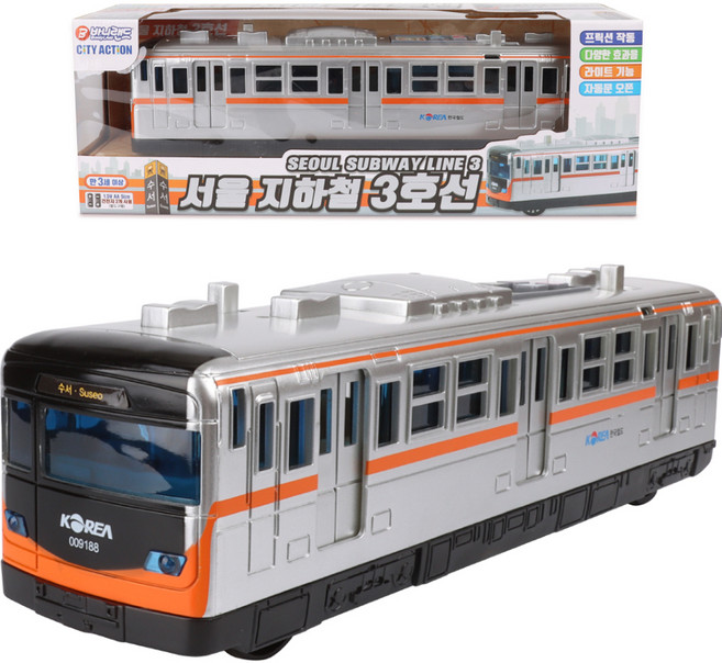 바니랜드 서울 지하철 작동완구, 3호선, 1개