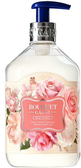 부케가르니 딥퍼퓸 트리트먼트 로즈가든, 500ml, 1개