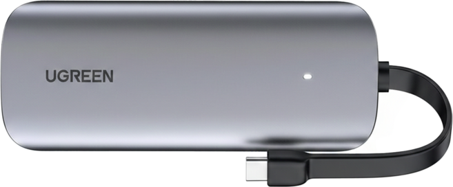 UGREEN 綠聯 Type-C/USB3.1 M.2 硬碟外接盒 10Gb NVMe 鯊魚鰭收線版, CM320, 1個