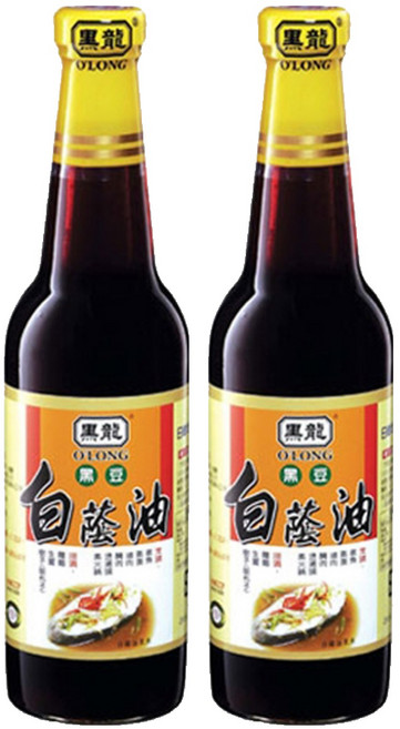 黑龍 白蔭油, 500ml, 2瓶