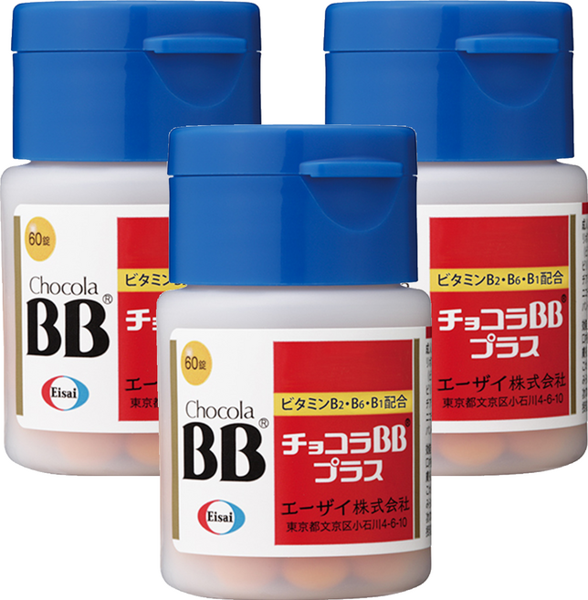 Chocola BB 俏正美 BB 糖衣錠, 60錠, 3罐