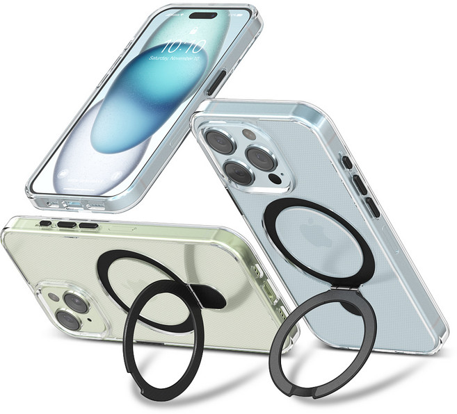 고부기 맥세이프 호환 링거치대 스탠드 휴대폰 케이스