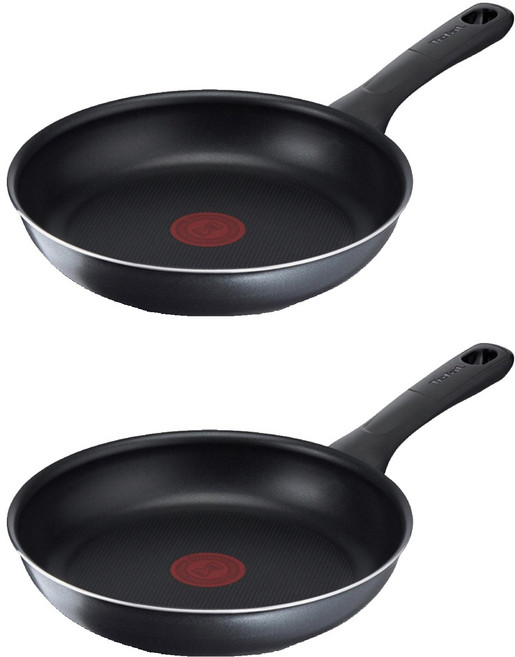 테팔 티타늄 뉴컴포트그립 프라이팬, 24cm, 2개