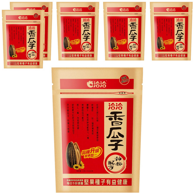 ChaCha 洽洽 香瓜子, 225g, 6包