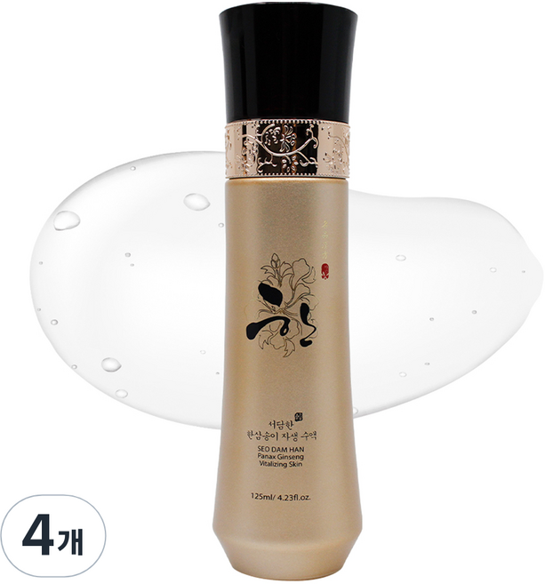 3W클리닉 서담한 한삼송이 자생 수액, 4개, 125ml