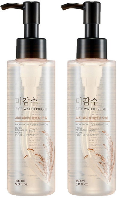 더페이스샵 미감수 브라이트 리치 클렌징 오일, 150ml, 2개