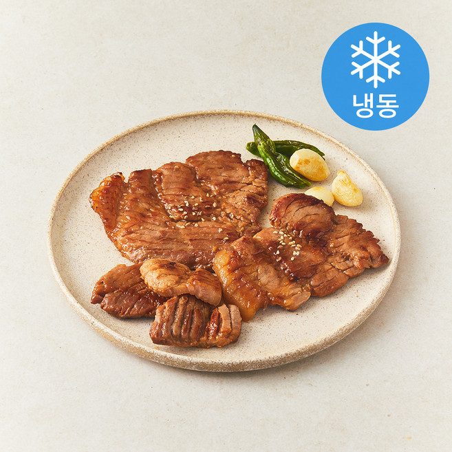 요리락 돼지양념 칼집구이M (냉동), 1개, 500g
