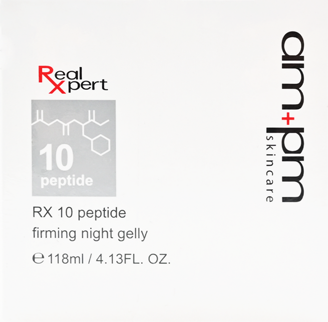 NARUKO 牛爾 am pm 台灣公司貨 RX10胜肽抗皺緊緻晚安凍膜, 118ml, 1盒