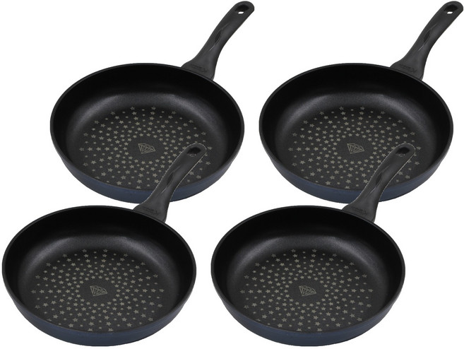 키친웰 국산 셰프요리 다이아몬드 프라이팬, 26cm, 4개