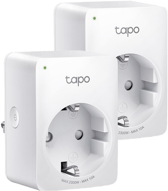 타포 미니 스마트 Wi-Fi 플러그, Tapo P100, 2개