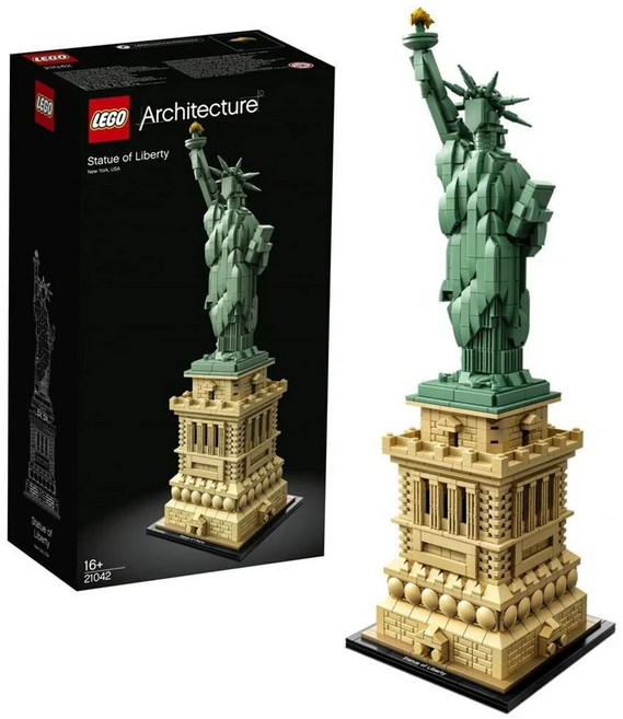 LEGO 經典建築系列 21042, 美國自由女神 Statue of Liberty, 1盒