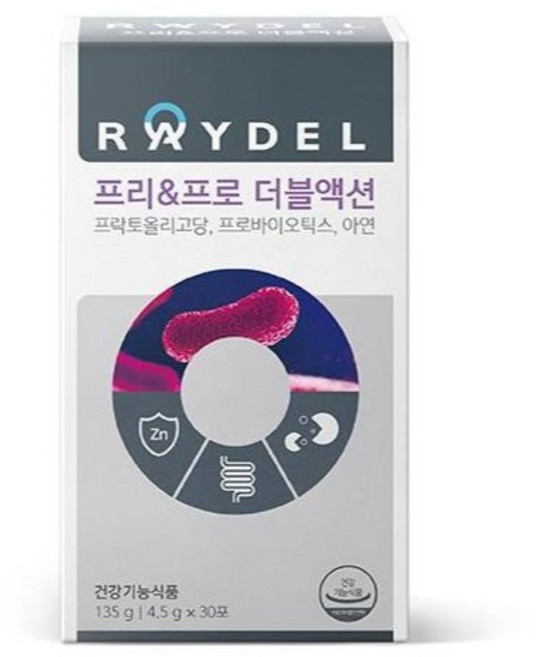 레이델 프리 프로 더블액션 유산균, 135g, 1개