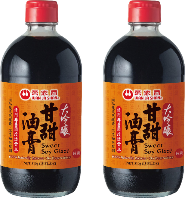 萬家香 大吟釀甘甜油膏, 510g, 2瓶