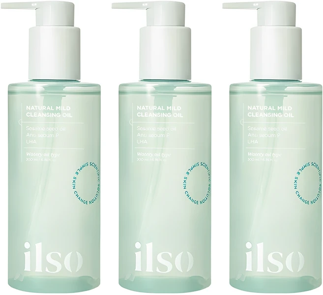 일소 네추럴 마일드 저자극 클렌징 오일, 200ml, 3개 - 쿠팡