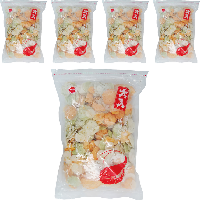Zelico 鈴木榮光堂 海鮮蝦餅, 300g, 5包