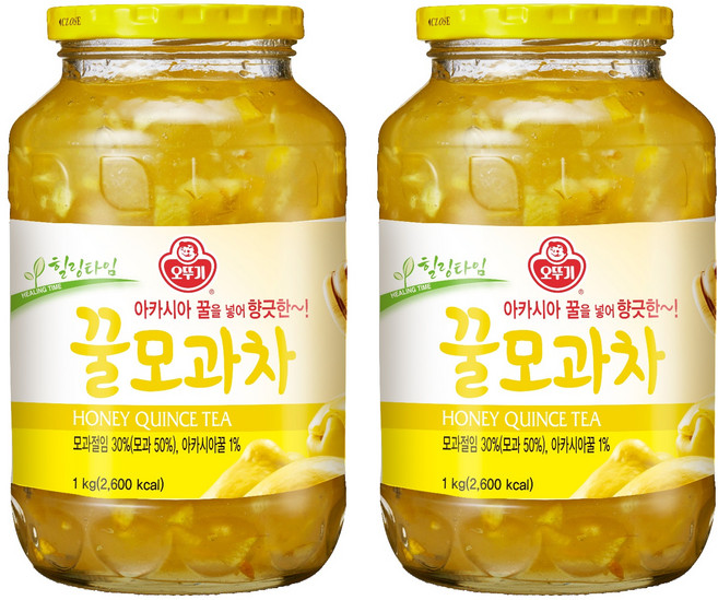 오뚜기 꿀모과차, 1kg, 1개입, 2개