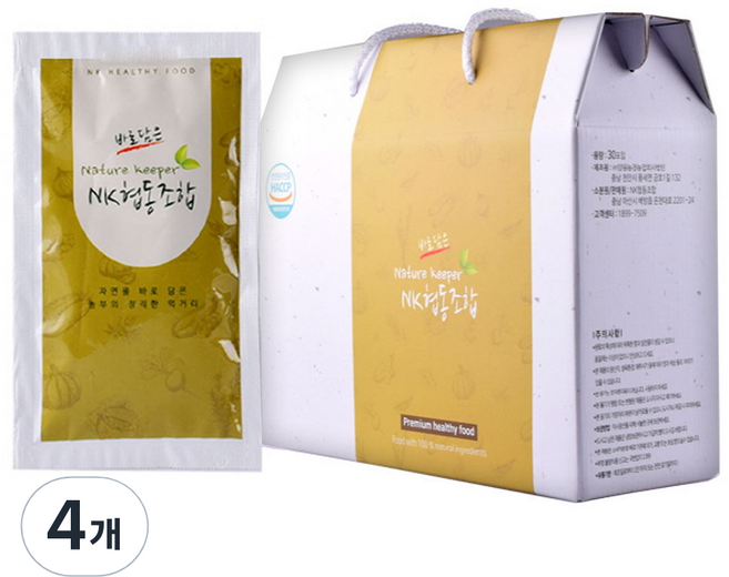 NK협동조합 조릿대즙, 2.4L, 4개