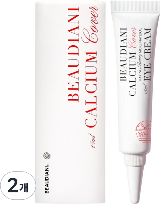뷰디아니 칼슘 다크서클 커버 아이크림, 15ml, 2개