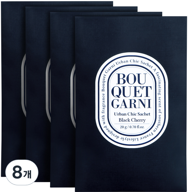 부케가르니 어반시크 샤쉐, 20g, 8개, 블랙체리