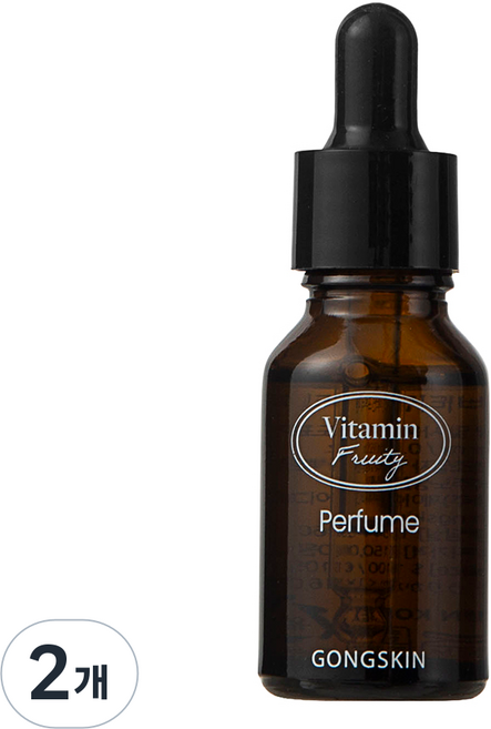 공스킨 비타민 프루티 퍼퓸, 15ml, 2개