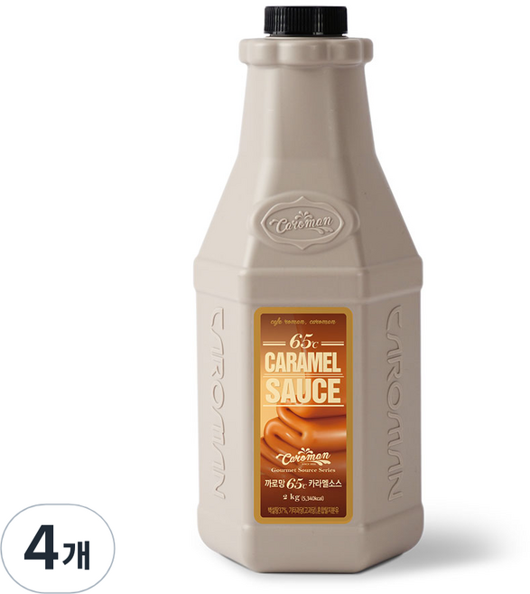 까로망 65C 카라멜 소스, 4개, 2kg