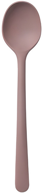 키친팩토리 프리미엄 파스텔 실리콘 미니요리스푼, 밀크코코아, 1개