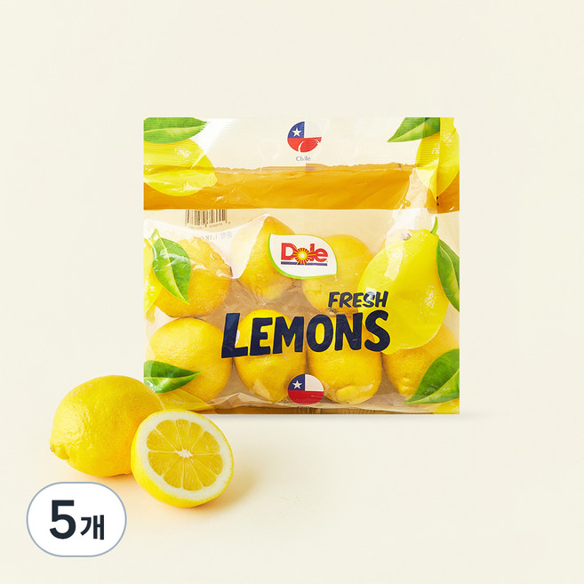 돌 칠레산 레몬 8~12개입, 5개, 1.1kg