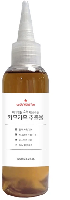 [비건뷰티] 글로우몬스터 카무카무 추출물, 100ml, 1개 - 쿠팡