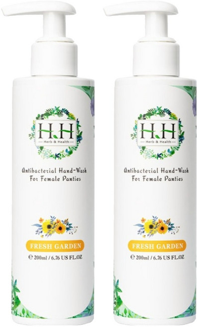 HH 草本新淨界 女性私密衣物抗菌手洗精 蛋白質酵素瓦解血漬和分泌物 乳酸益菌配方 保濕因子, 200ml, 2瓶