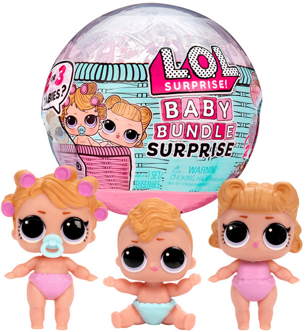 L.O.L Surprise 驚喜寶貝蛋 寶貝姐妹公仔 隨機出貨, 1個
