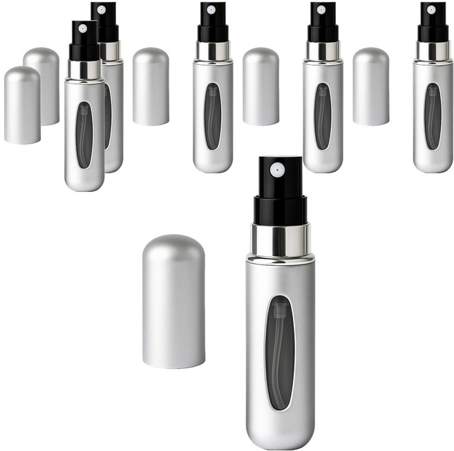 아이돈케어 새지않는 향수 팟 공병, 6개, 매트실버