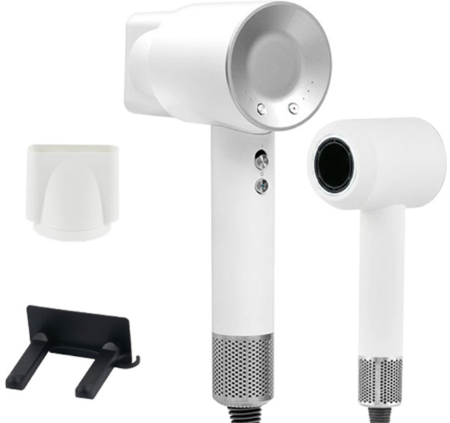 벤하임 에어젯 퀵드라이 BLDC 저소음 고속 헤어드라이어 1500W, Pure White, BBD001