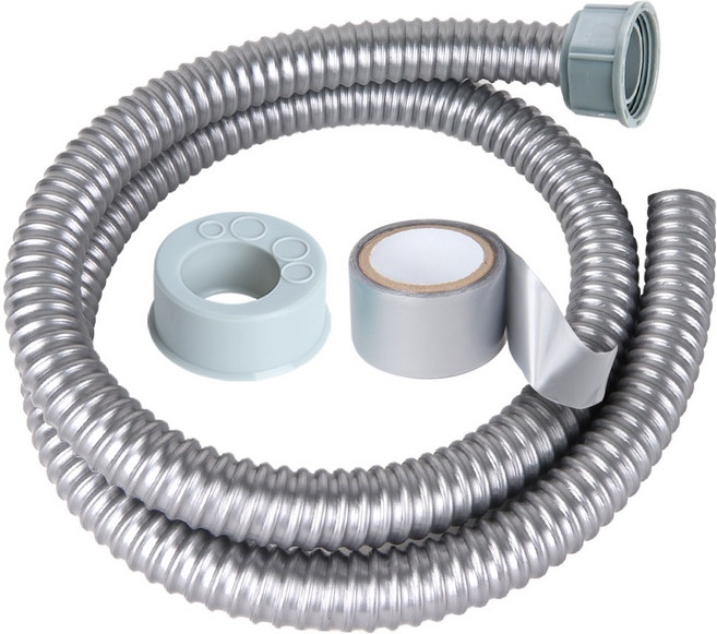 와이넷 싱크대 배수호스 실버라인120 캡세트, 1세트