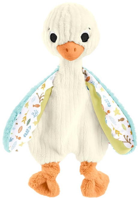 fisher-price 費雪 抱抱小天鵝 娃娃, 小天鵝 米色, 1個