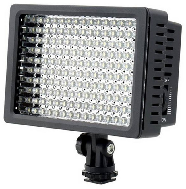 CLICK 柯雷卡 專業高強閃光燈/補光燈, HD-160LED, 1個