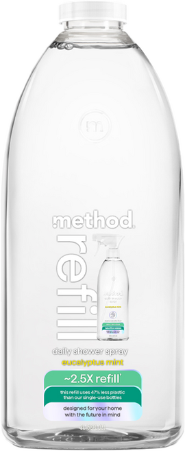 method 美則 浴室每日清潔劑 尤加利薄荷, 2L, 1瓶
