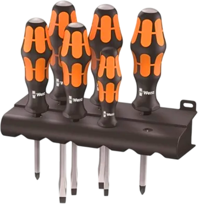 Wera 鑿型起子6件組 932/6, 1組