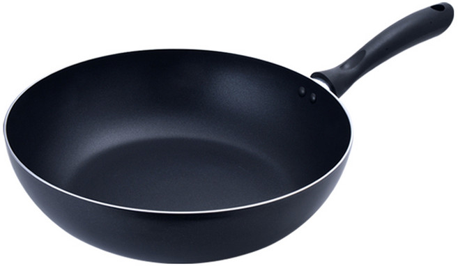 MiyAco 米雅可 黑晶導磁 不沾深型平底鍋 無蓋 MY-B05P330, 33cm, 1個