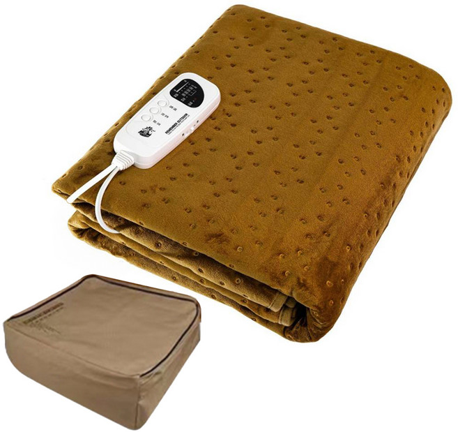 LOHACAMP 樂活不露 石墨烯溫控雙人電熱毯 EB-01S, 雙人(140 x 160cm)