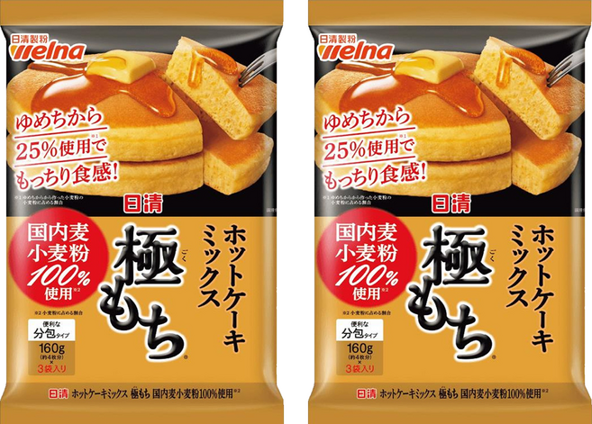 welna 日清製粉 極致濃郁鬆餅粉, 480g, 2包