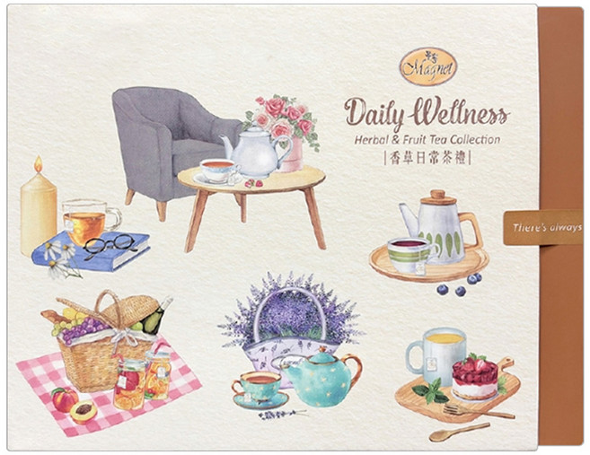 Magnet 曼寧 香草日常茶禮 附提袋 48包, 茶包, 1盒