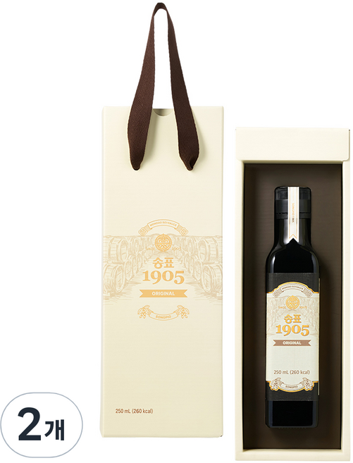 송표 1905 Original 양조간장, 2개, 250ml